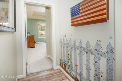 Enjoy serene mountain living with golf course and lake views in on Gypsum Creek Golf Course in Colorado - for sale on GolfHomes.com, golf home, golf lot