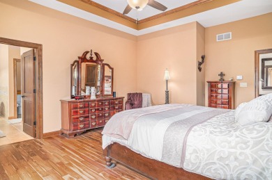 Charming LAKEFRONT RANCH WITH WALKOUT BASEMENT WITH OVER 3300 on Lake of Four Seasons Country Club in Indiana - for sale on GolfHomes.com, golf home, golf lot