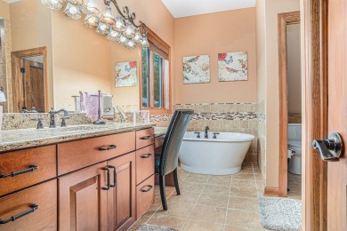 Charming LAKEFRONT RANCH WITH WALKOUT BASEMENT WITH OVER 3300 on Lake of Four Seasons Country Club in Indiana - for sale on GolfHomes.com, golf home, golf lot