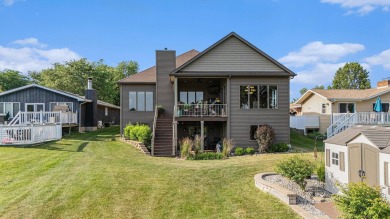 Charming LAKEFRONT RANCH WITH WALKOUT BASEMENT WITH OVER 3300 on Lake of Four Seasons Country Club in Indiana - for sale on GolfHomes.com, golf home, golf lot