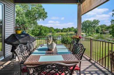Charming LAKEFRONT RANCH WITH WALKOUT BASEMENT WITH OVER 3300 on Lake of Four Seasons Country Club in Indiana - for sale on GolfHomes.com, golf home, golf lot
