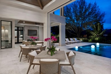 Inviting  sophisticated with an organic vibe, this stunning new on Club at Pelican Bay Golf Course in Florida - for sale on GolfHomes.com, golf home, golf lot