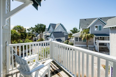 This exquisite high-dunes cottage exudes coastal charm with on Bald Head Island Golf Club in North Carolina - for sale on GolfHomes.com, golf home, golf lot