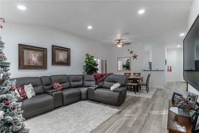 Welcome to resort-style living in this guard-gated 55+ private on Los Prados Golf Course in Nevada - for sale on GolfHomes.com, golf home, golf lot