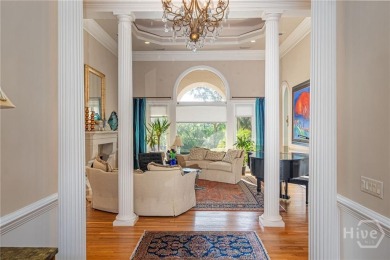 Elegant, Mediterranean style,  single-level home with soaring on The Landings Club - Marshwood in Georgia - for sale on GolfHomes.com, golf home, golf lot