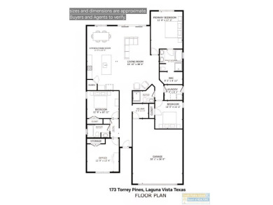 Stunning 4BR/3BA, 1,986 sq ft (per appraiser) home in the gated on South Padre Island Golf Club in Texas - for sale on GolfHomes.com, golf home, golf lot