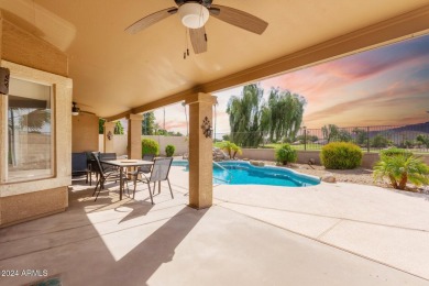 Seize the opportunity to own this bright and inviting pool home on The Legend at Arrowhead in Arizona - for sale on GolfHomes.com, golf home, golf lot