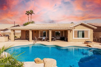 Seize the opportunity to own this bright and inviting pool home on The Legend at Arrowhead in Arizona - for sale on GolfHomes.com, golf home, golf lot