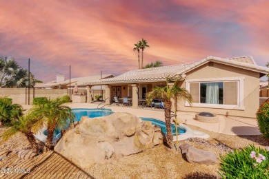 Seize the opportunity to own this bright and inviting pool home on The Legend at Arrowhead in Arizona - for sale on GolfHomes.com, golf home, golf lot