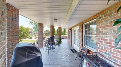 Located on Hole #4. Private covered porch. GREAT ROOM boasts on Salem Glen Country Club in North Carolina - for sale on GolfHomes.com, golf home, golf lot