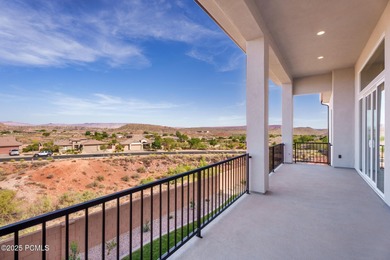 Experience breathtaking views of the city, mountains, and golf on Coral Canyon Golf Course in Utah - for sale on GolfHomes.com, golf home, golf lot