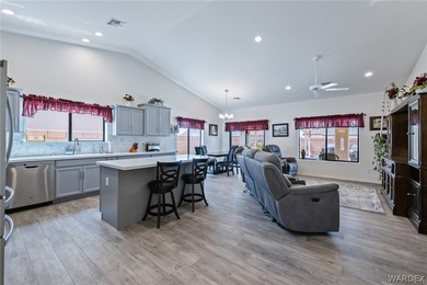 Welcome to this beautifully maintained 3-bedroom, 2-bath POOL on Desert Lakes Golf Course in Arizona - for sale on GolfHomes.com, golf home, golf lot