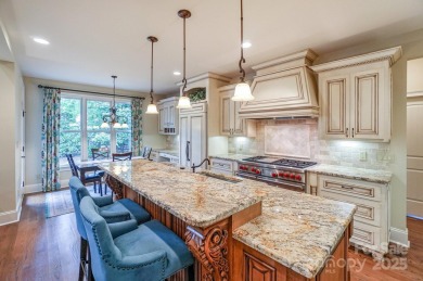 Welcome to this stunning all-brick custom home w/ stacked stone on Cowans Ford Country Club in North Carolina - for sale on GolfHomes.com, golf home, golf lot