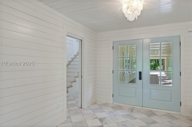Coastal elegance meets breathtaking golf views in this stunning on Dolphin Head Golf Club in South Carolina - for sale on GolfHomes.com, golf home, golf lot