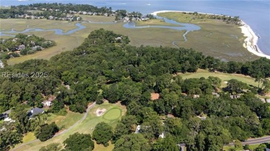Coastal elegance meets breathtaking golf views in this stunning on Dolphin Head Golf Club in South Carolina - for sale on GolfHomes.com, golf home, golf lot