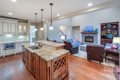 Welcome to this stunning all-brick custom home w/ stacked stone on Cowans Ford Country Club in North Carolina - for sale on GolfHomes.com, golf home, golf lot