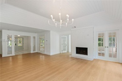 Coastal elegance meets breathtaking golf views in this stunning on Dolphin Head Golf Club in South Carolina - for sale on GolfHomes.com, golf home, golf lot