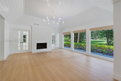 Coastal elegance meets breathtaking golf views in this stunning on Dolphin Head Golf Club in South Carolina - for sale on GolfHomes.com, golf home, golf lot