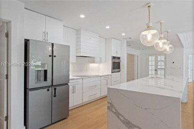 Coastal elegance meets breathtaking golf views in this stunning on Dolphin Head Golf Club in South Carolina - for sale on GolfHomes.com, golf home, golf lot