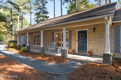 This beautifully renovated, one-level ranch is ideally located on Pinehurst Resort and Country Club in North Carolina - for sale on GolfHomes.com, golf home, golf lot