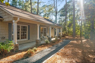 This beautifully renovated, one-level ranch is ideally located on Pinehurst Resort and Country Club in North Carolina - for sale on GolfHomes.com, golf home, golf lot