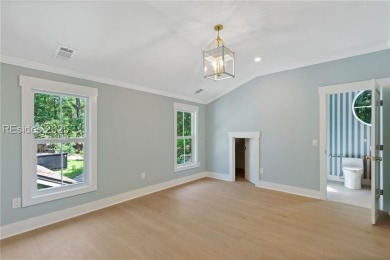 Coastal elegance meets breathtaking golf views in this stunning on Dolphin Head Golf Club in South Carolina - for sale on GolfHomes.com, golf home, golf lot