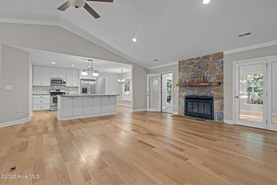 This beautifully renovated, one-level ranch is ideally located on Pinehurst Resort and Country Club in North Carolina - for sale on GolfHomes.com, golf home, golf lot