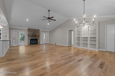 This beautifully renovated, one-level ranch is ideally located on Pinehurst Resort and Country Club in North Carolina - for sale on GolfHomes.com, golf home, golf lot