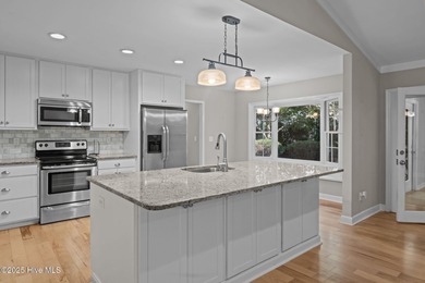 This beautifully renovated, one-level ranch is ideally located on Pinehurst Resort and Country Club in North Carolina - for sale on GolfHomes.com, golf home, golf lot