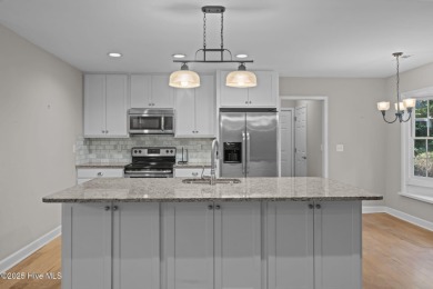 This beautifully renovated, one-level ranch is ideally located on Pinehurst Resort and Country Club in North Carolina - for sale on GolfHomes.com, golf home, golf lot