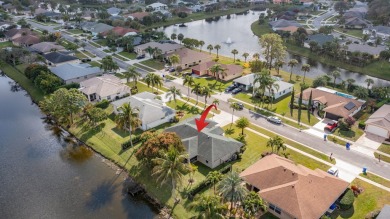 Come and experience this beautiful and peaceful waterview home on The Links At Madison Green in Florida - for sale on GolfHomes.com, golf home, golf lot