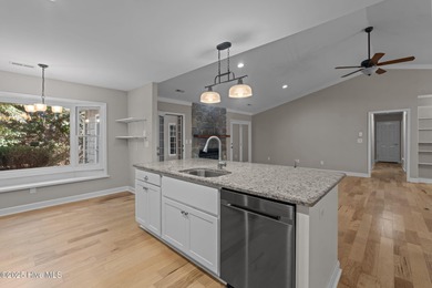 This beautifully renovated, one-level ranch is ideally located on Pinehurst Resort and Country Club in North Carolina - for sale on GolfHomes.com, golf home, golf lot