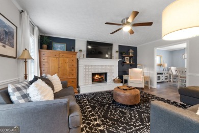 Updated 4-bedroom, 2 and a half bathroom home situated on on Braelinn Golf Club in Georgia - for sale on GolfHomes.com, golf home, golf lot
