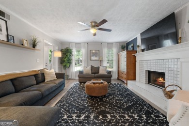 Updated 4-bedroom, 2 and a half bathroom home situated on on Braelinn Golf Club in Georgia - for sale on GolfHomes.com, golf home, golf lot