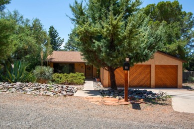 This is one of those homes that has a timeless contemporary on Oakcreek Country Club in Arizona - for sale on GolfHomes.com, golf home, golf lot