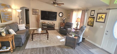 Presenting this well-maintained 3-bedroom, 2-bath home built in on Palm Desert Greens Country Club in California - for sale on GolfHomes.com, golf home, golf lot