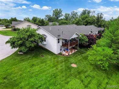 Ranch Villa with full Lake Saint Louis Community Association on Lake Forest Golf and Country Club in Missouri - for sale on GolfHomes.com, golf home, golf lot
