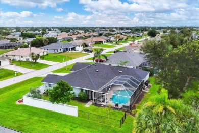 This beautifully maintained 3-bedroom, 2-bathroom pool home on Rotonda Golf and Country Club The Palms Course in Florida - for sale on GolfHomes.com, golf home, golf lot
