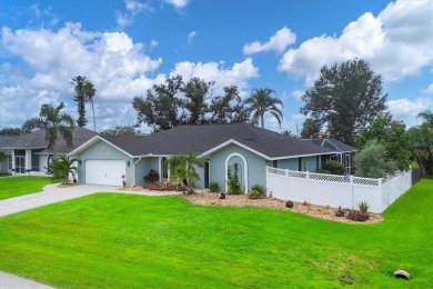 This beautifully maintained 3-bedroom, 2-bathroom pool home on Rotonda Golf and Country Club The Palms Course in Florida - for sale on GolfHomes.com, golf home, golf lot