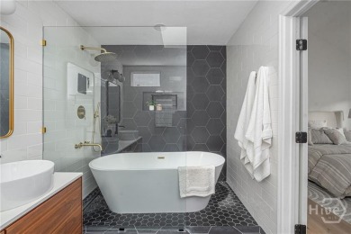 Flooded with natural light, this stunning Scandinavian-inspired on The Landings Club - Plantation in Georgia - for sale on GolfHomes.com, golf home, golf lot