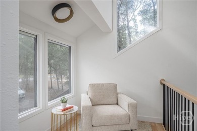 Flooded with natural light, this stunning Scandinavian-inspired on The Landings Club - Plantation in Georgia - for sale on GolfHomes.com, golf home, golf lot