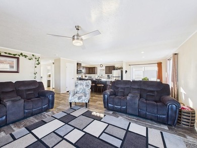 This well-maintained 3-bedroom, 2-bathroom manufactured home on Hollydot Golf Course in Colorado - for sale on GolfHomes.com, golf home, golf lot