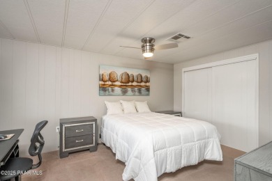 Wonderful mountain & sunset views await in this great property! on Prescott Golf and Country Club in Arizona - for sale on GolfHomes.com, golf home, golf lot