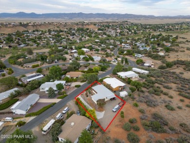 Wonderful mountain & sunset views await in this great property! on Prescott Golf and Country Club in Arizona - for sale on GolfHomes.com, golf home, golf lot