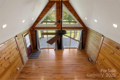 Beautiful mountain feel & custom features! 2.3 acres with a pond on Orchard Hills Golf Course in North Carolina - for sale on GolfHomes.com, golf home, golf lot