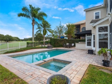 Your private oasis awaits. This lovely 3/3.5 POOL HOME is on Heathrow Country Club in Florida - for sale on GolfHomes.com, golf home, golf lot