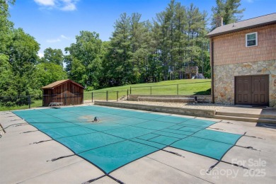 Beautiful mountain feel & custom features! 2.3 acres with a pond on Orchard Hills Golf Course in North Carolina - for sale on GolfHomes.com, golf home, golf lot