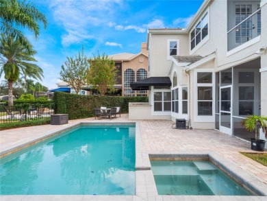 Your private oasis awaits. This lovely 3/3.5 POOL HOME is on Heathrow Country Club in Florida - for sale on GolfHomes.com, golf home, golf lot