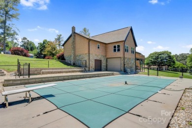Beautiful mountain feel & custom features! 2.3 acres with a pond on Orchard Hills Golf Course in North Carolina - for sale on GolfHomes.com, golf home, golf lot