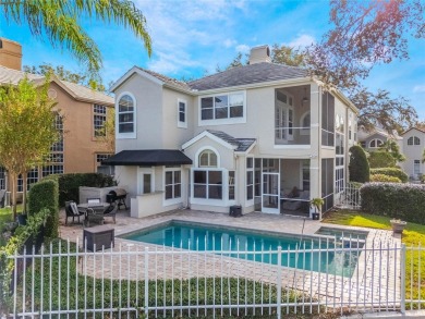 Your private oasis awaits. This lovely 3/3.5 POOL HOME is on Heathrow Country Club in Florida - for sale on GolfHomes.com, golf home, golf lot